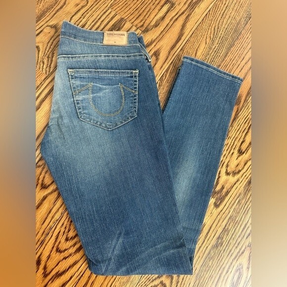 True Religion Victoria Skinny Cigarette Jeans Size 26 - Picture 1 of 6